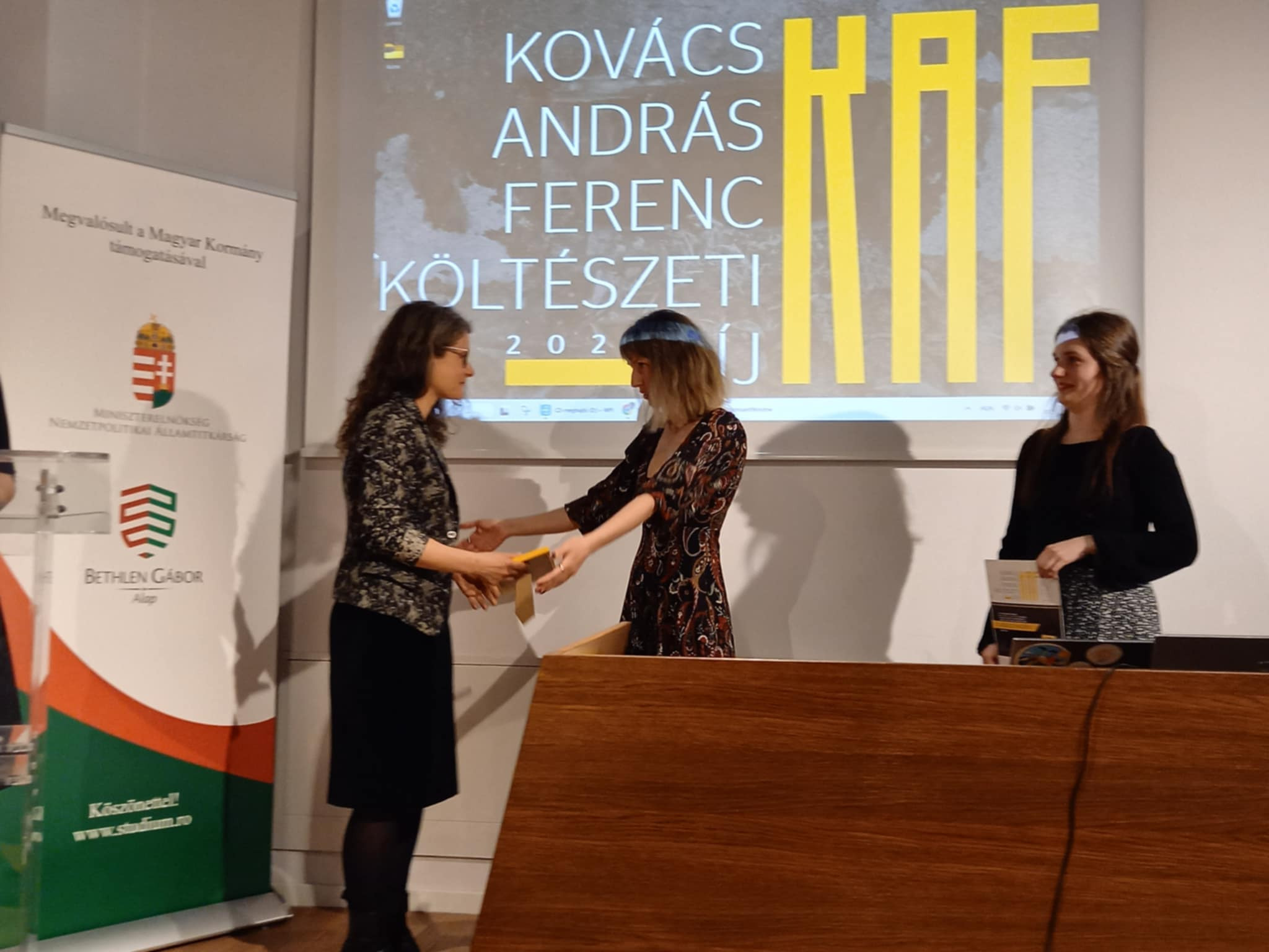 Élményfotók a Kovács András Ferenc Költészeti Díj 2025-ös átadó ünnepségéről