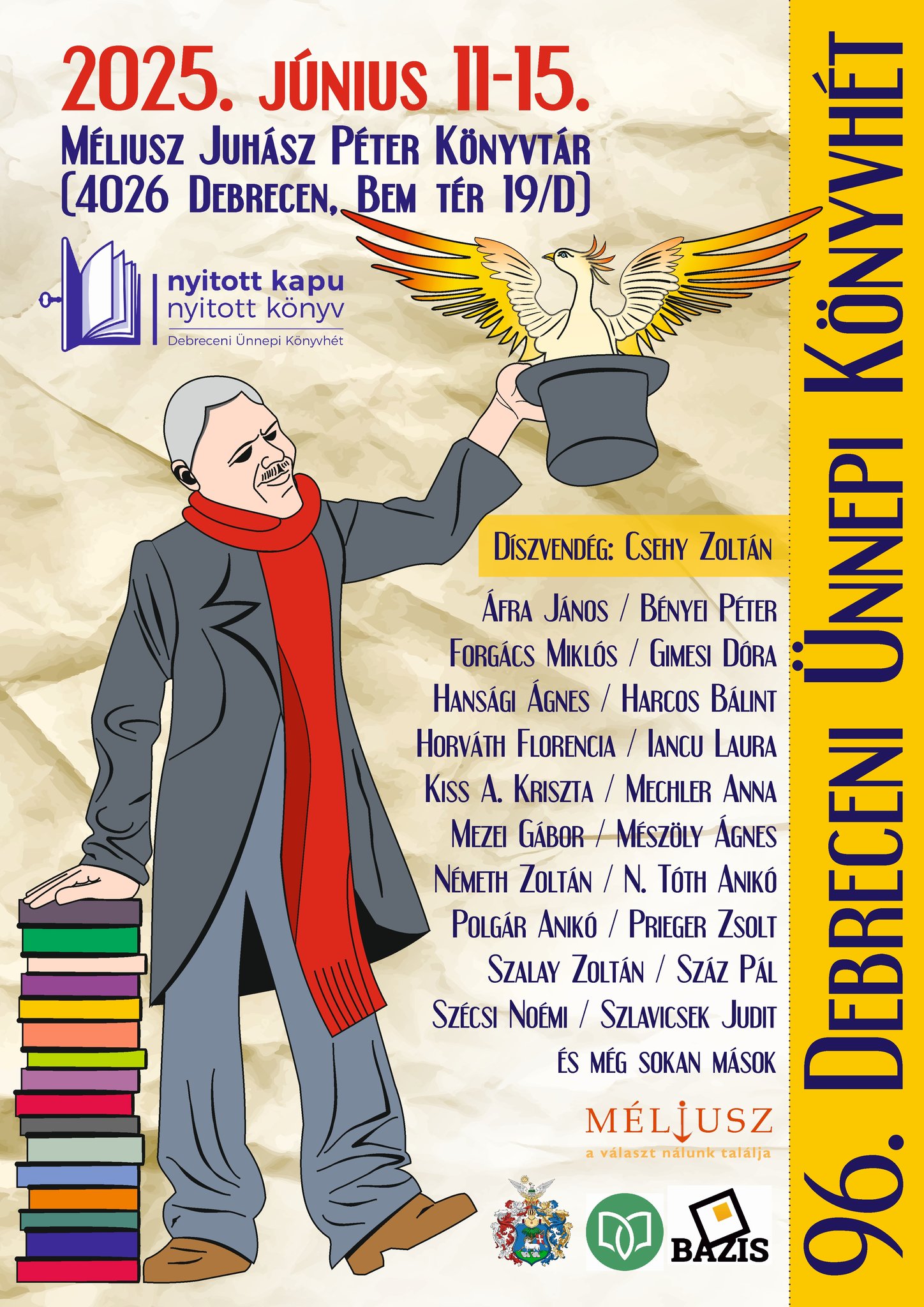 Bázis-tagok a 96. Debreceni Ünnepi Könyvhéten