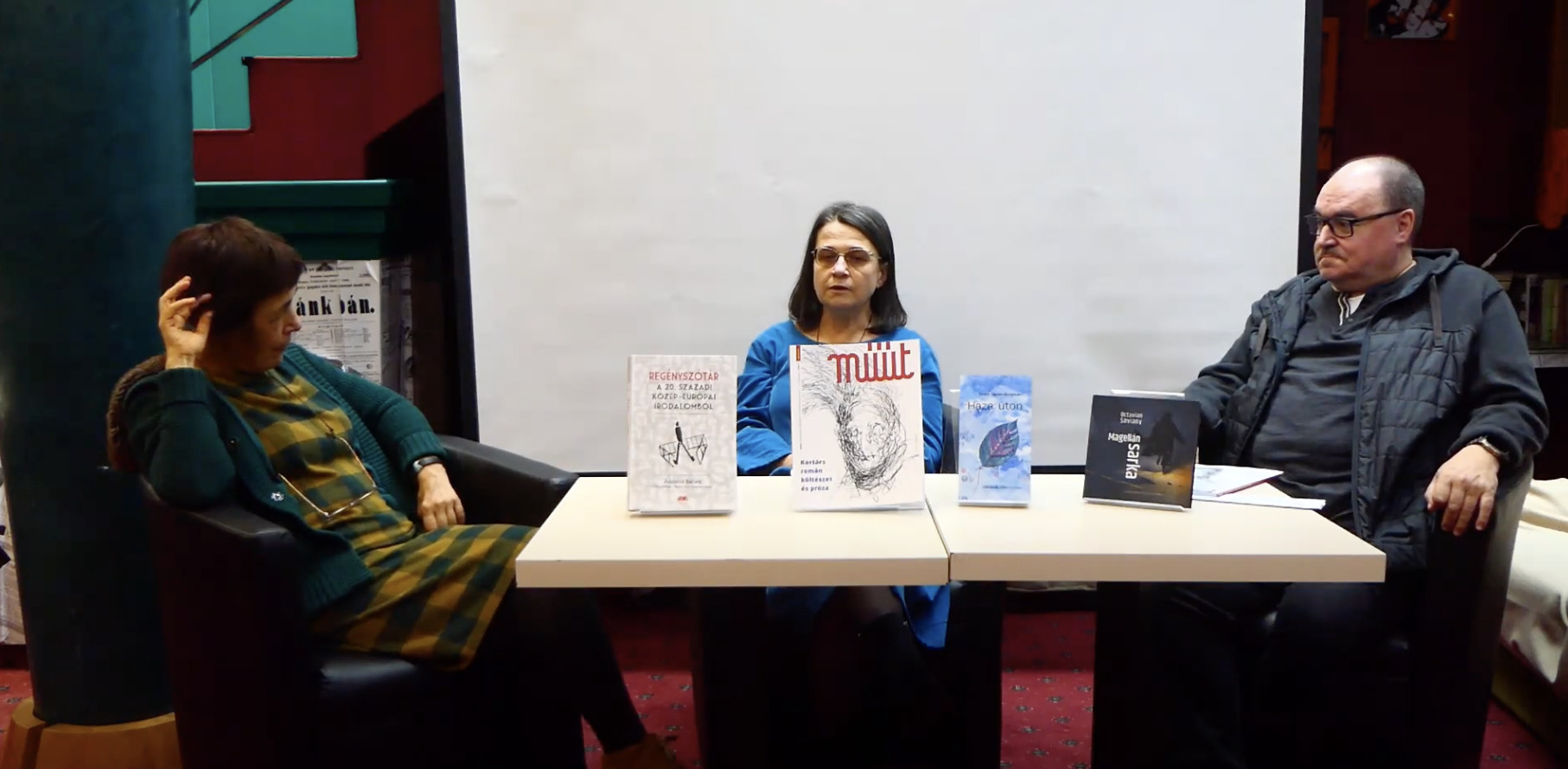 Videófelvétel: Bázis-klub Kassán: Regényszótár a 20. századi közép-európai irodalomról