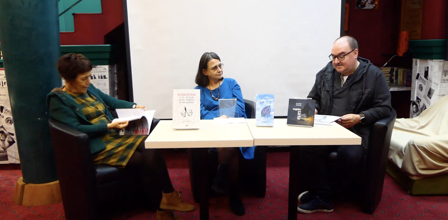 Videófelvétel: Bázis-klub Kassán: Műút – Kortárs román költészet és próza