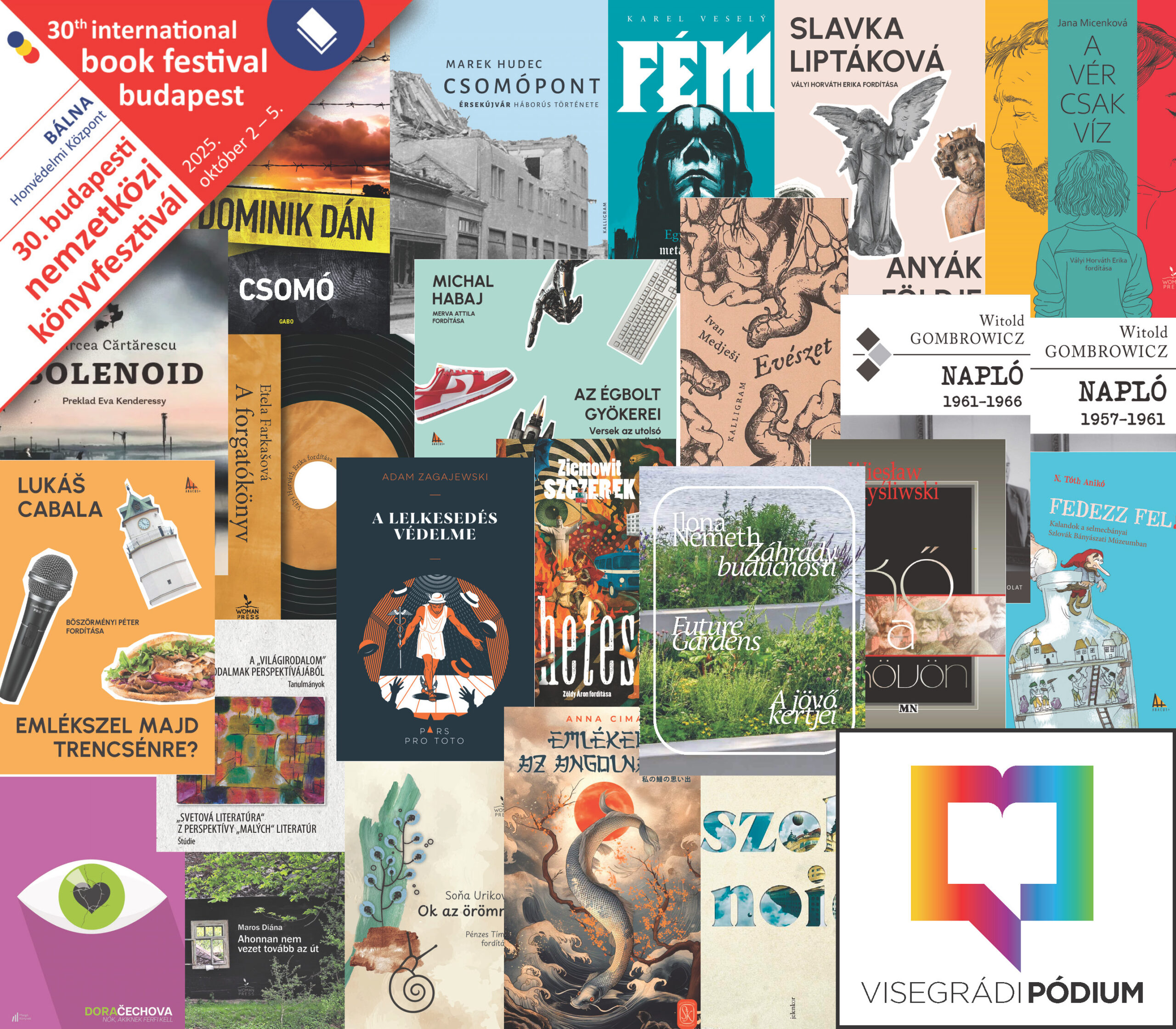 VISEGRÁDI PÓDIUM a 30. Budapesti Nemzetközi Könyvfesztiválon