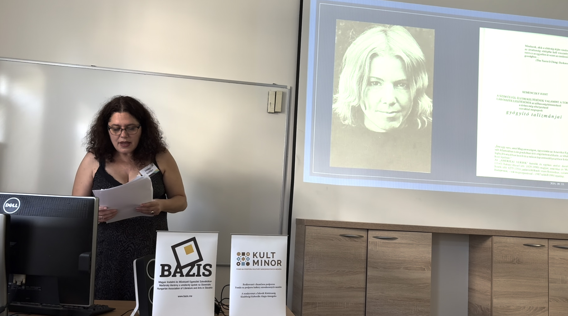 Videófelvétel: Földes Györgyi előadása neovantgárd nőírókról a Bázis Transzkulturalizmus-konferenciáján