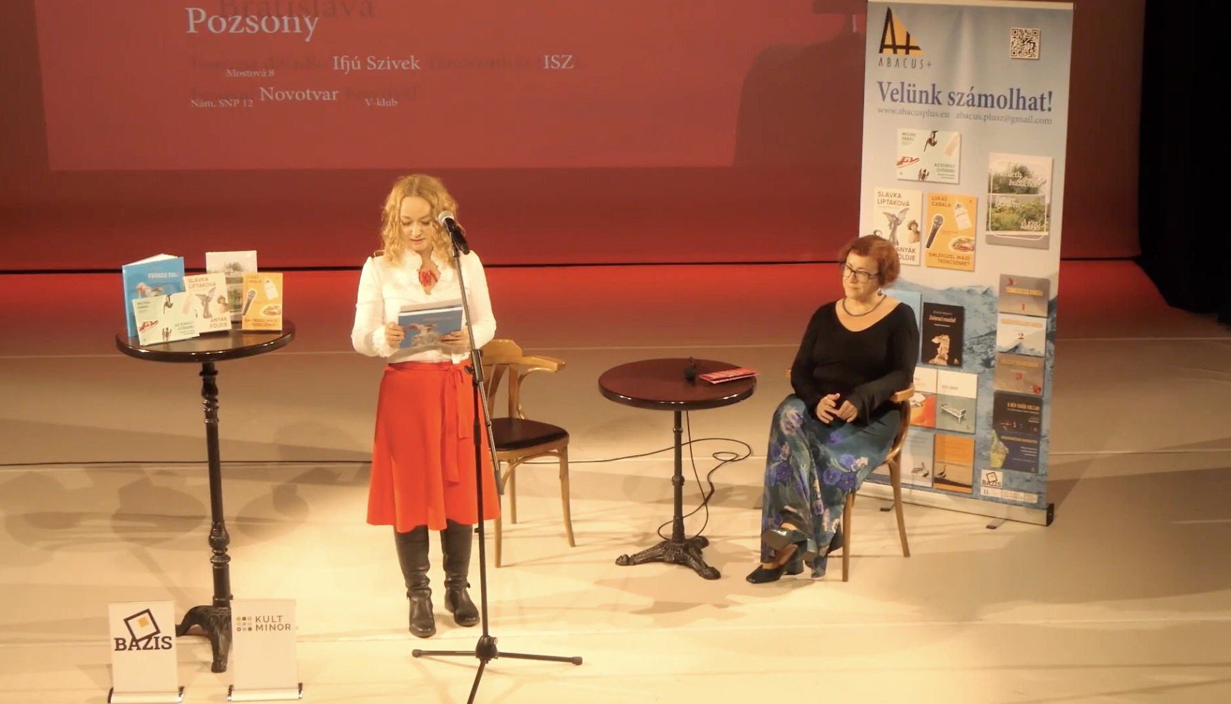 V. Bázis Fesztivál: az Abacus+ Kiadó új könyveinek bemutatója