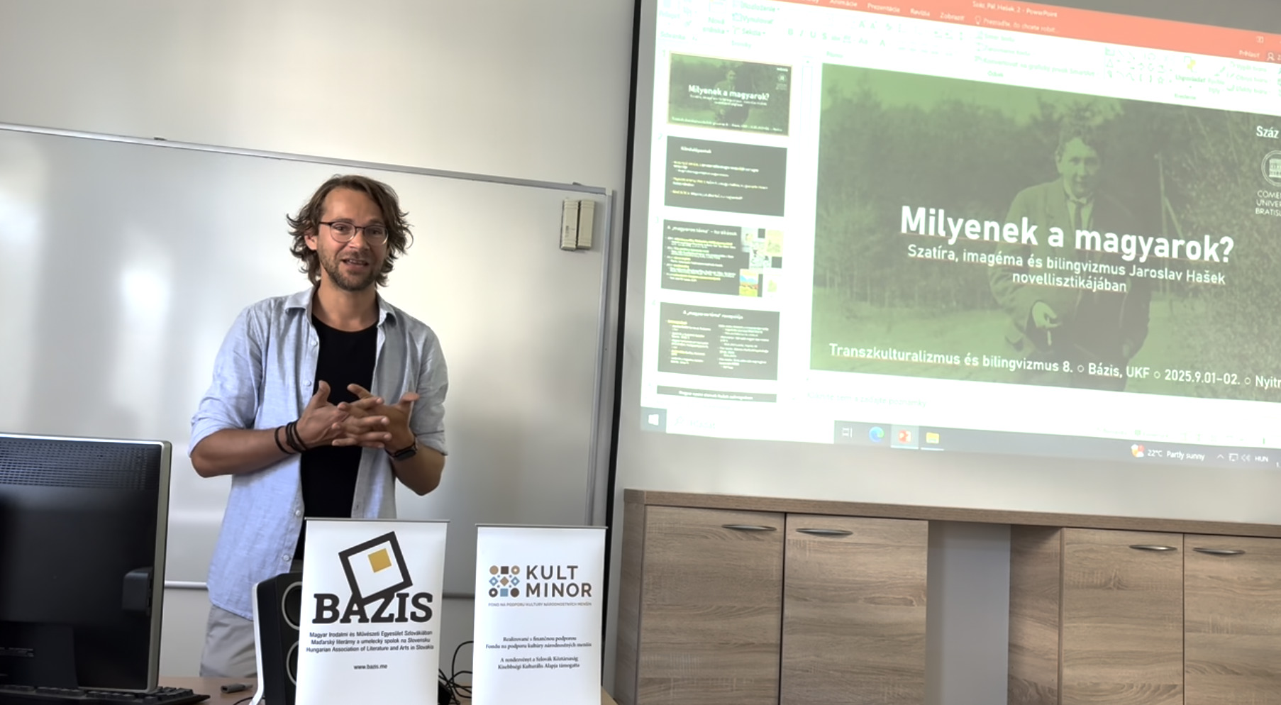 Videófelvétel: Száz Pál Milyenek a magyarok? című előadása a Bázis Transzkulturalizmus-konferenciáján