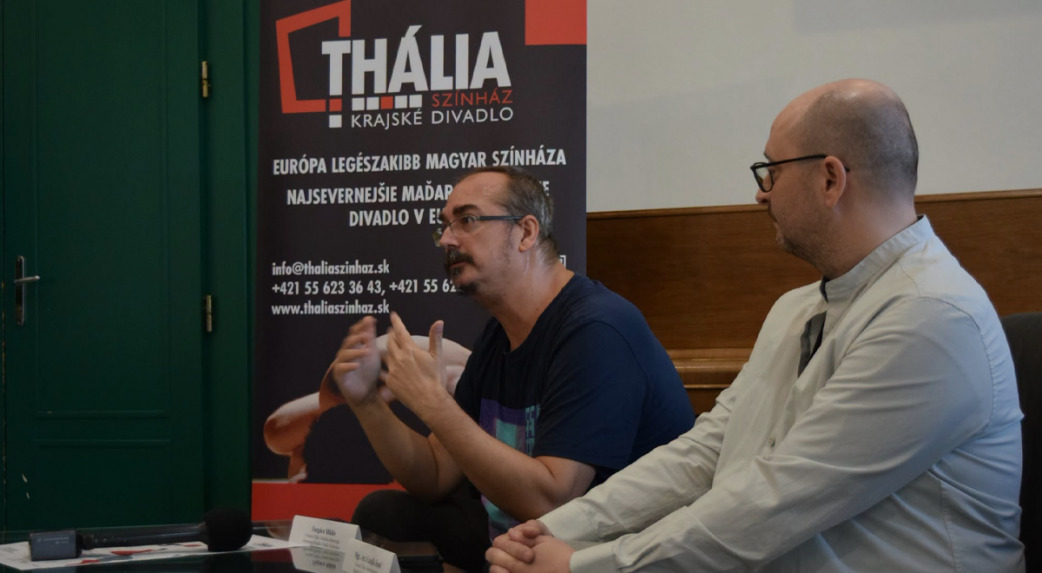 Czajlik Józseffel és Forgács Miklóssal a kassai Thália Színház új évadáról Köteles Szabolcs beszélgetett a Pátria Rádióban